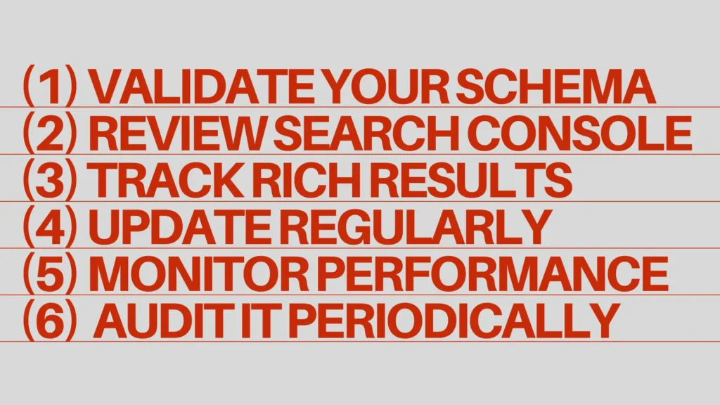 Validate your schema